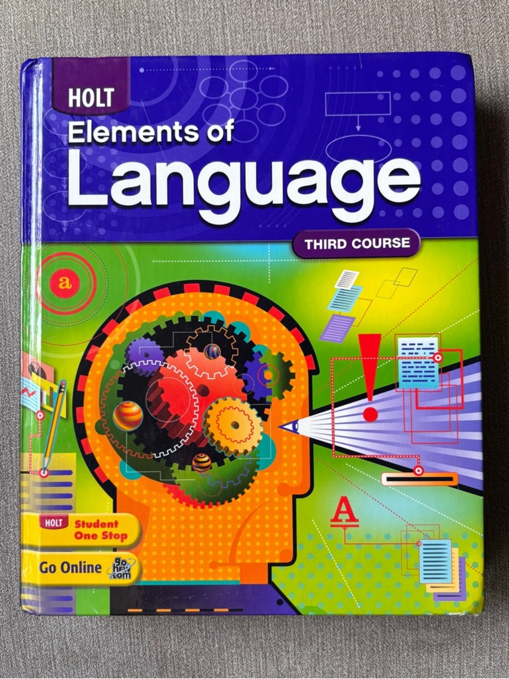 Holt Elements of Language Third Course 2009 Hardcover Textbook